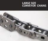 kopen 125 mm 100 mm Bucket Lift Chain Link Grote grootte Transportketens Anti Corrosion online manufacture