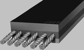 kopen Anti tear ST1000 Draadtouw Transportband Vlamvertrager Hoge temperatuur online manufacture