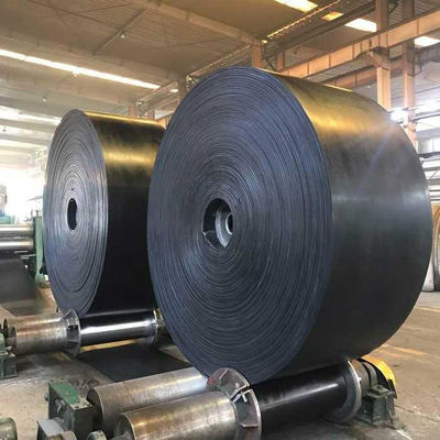 kopen Zwarte anti-reur staal koord transportband ST1000 draad touw transportband voor zware toepassingen online manufacture