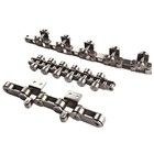 OEM zijrollers Free Flow Conveyor Chain met roestvrij staal materiaal