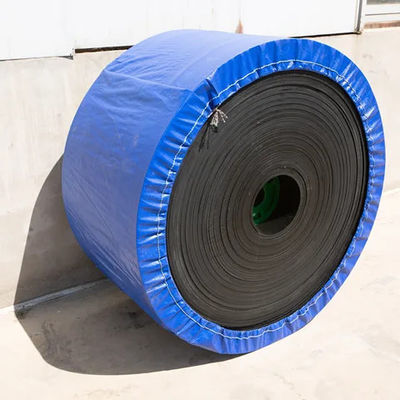 ST2000 koudbestendige transportband -60 °C tot 50 °C met standaard 900 mm breedte en zwart rubber