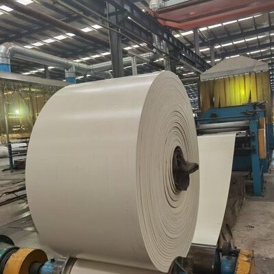 Witte NN rubber conveyor belts 3-12 lagen 15Mpa treksterkte